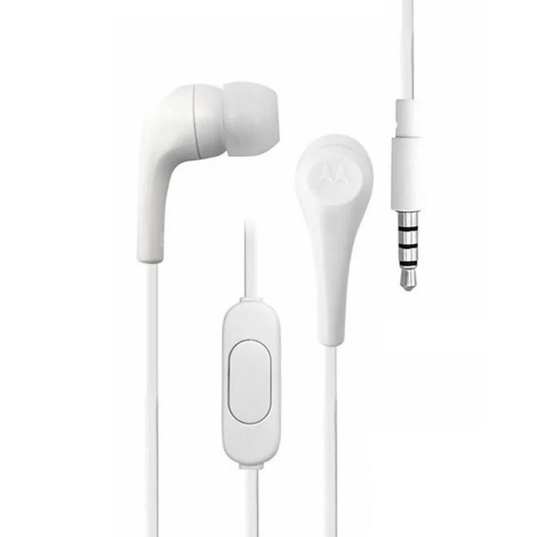 Audífonos in Ear Motorola Wired Cmicro Earbuds 2S Blanco