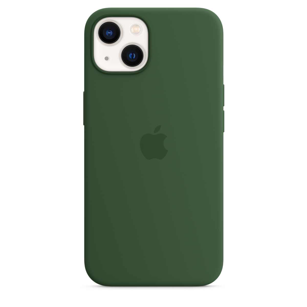 Case Silicona Iphone 13 - Verde Militar