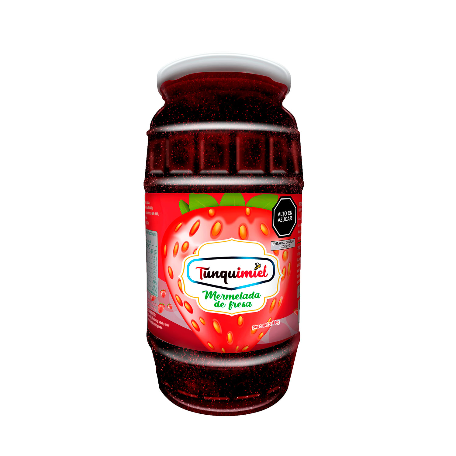 Mermelada de Fresa Tunquimiel  Barril 1kg