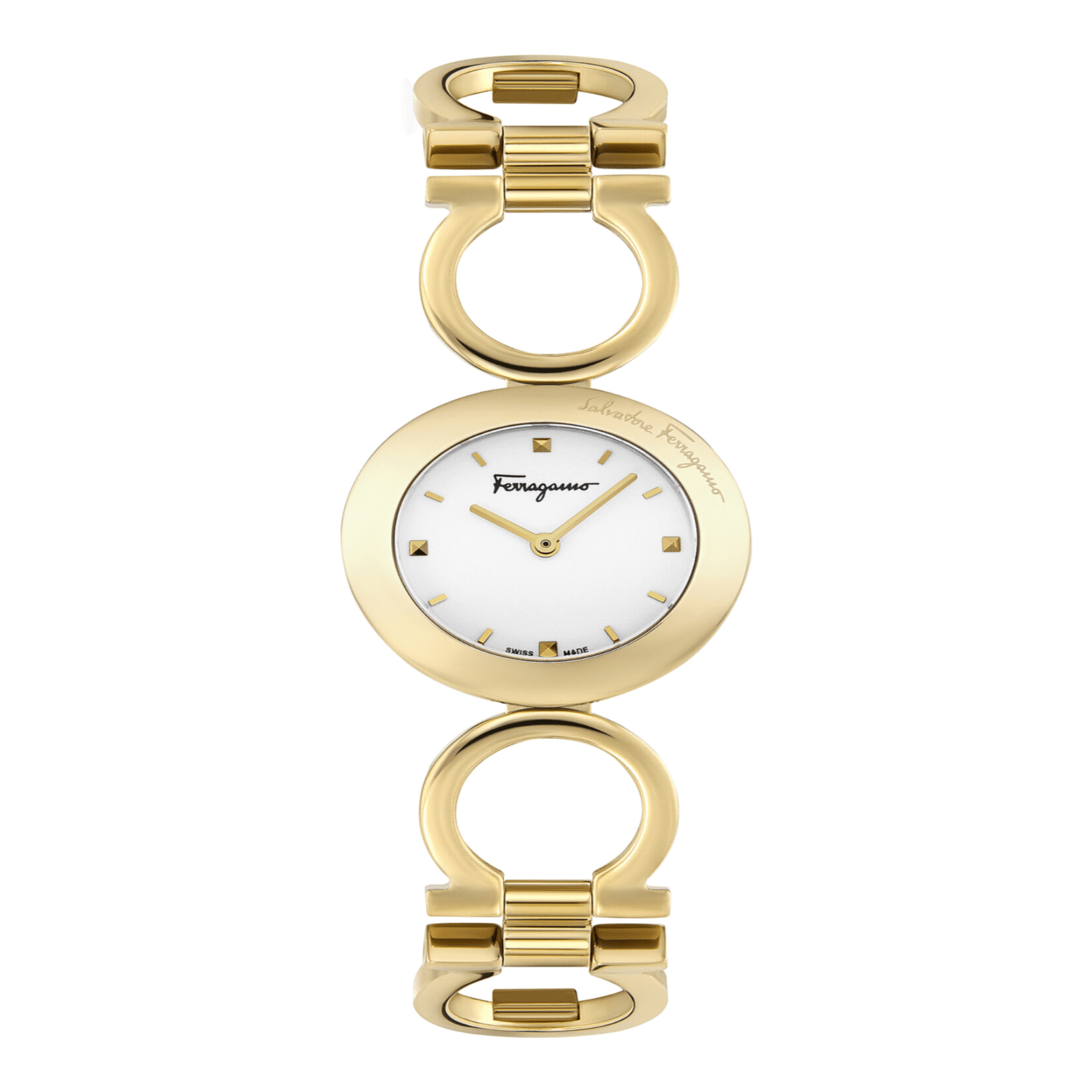 Reloj Salvatore Ferragamo Gancino de Pulsera SFYA00321 para Mujer en Oro