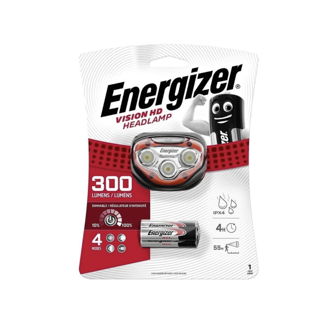 Energizer 300 Lumens Linterna Frontal / Cabeza /manos Libres