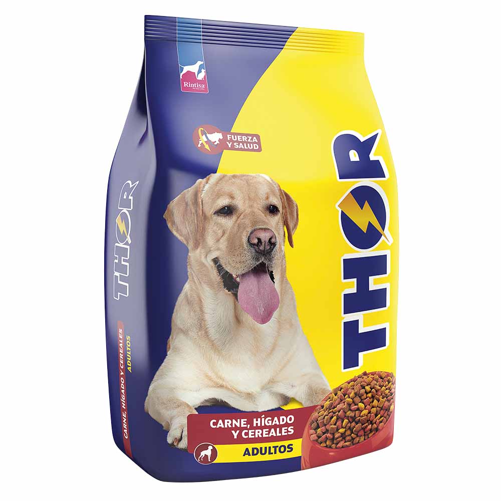 Alimento para Perros THOR Carne Hígado y Cereales Bolsa 18Kg