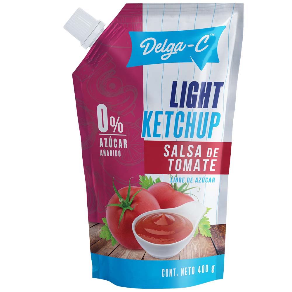 Salsa DELGA-C Ketchup Doypack 400g