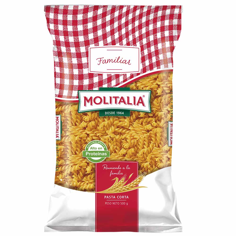 Pasta Tornillo MOLITALIA Bolsa 500g