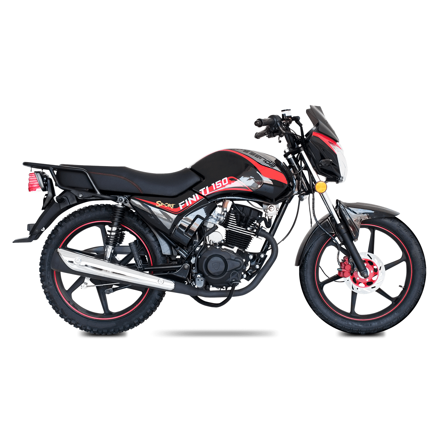 Motocicleta Ssenda Finiti Sport 150 cc Rojo