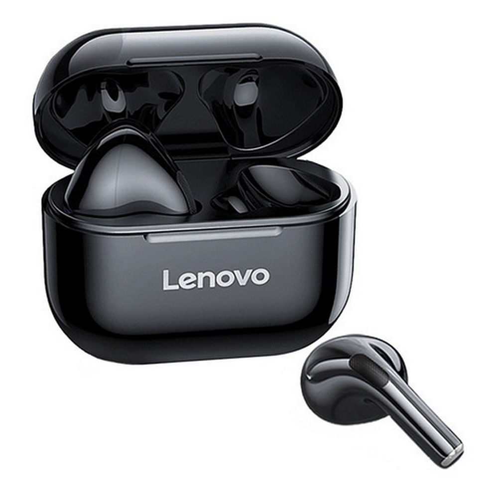 Audífonos inalámbricos Lenovo LP40-BLK Negro