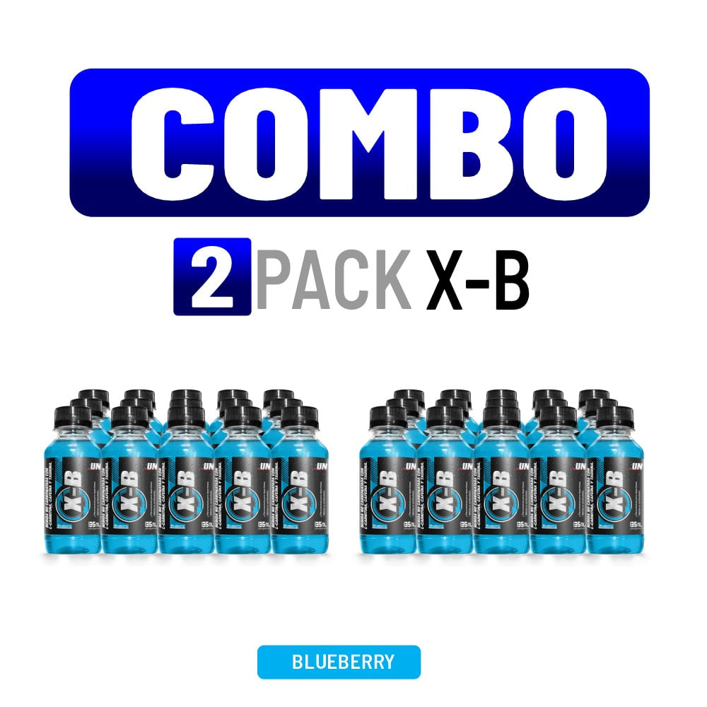 Combo Universe Nutrition - X-B Pack 30 Unid Blueberry