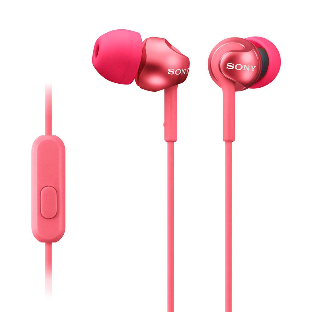Sony Audífonos In Ear  Con Micrófono MDR EX110AP Rosado