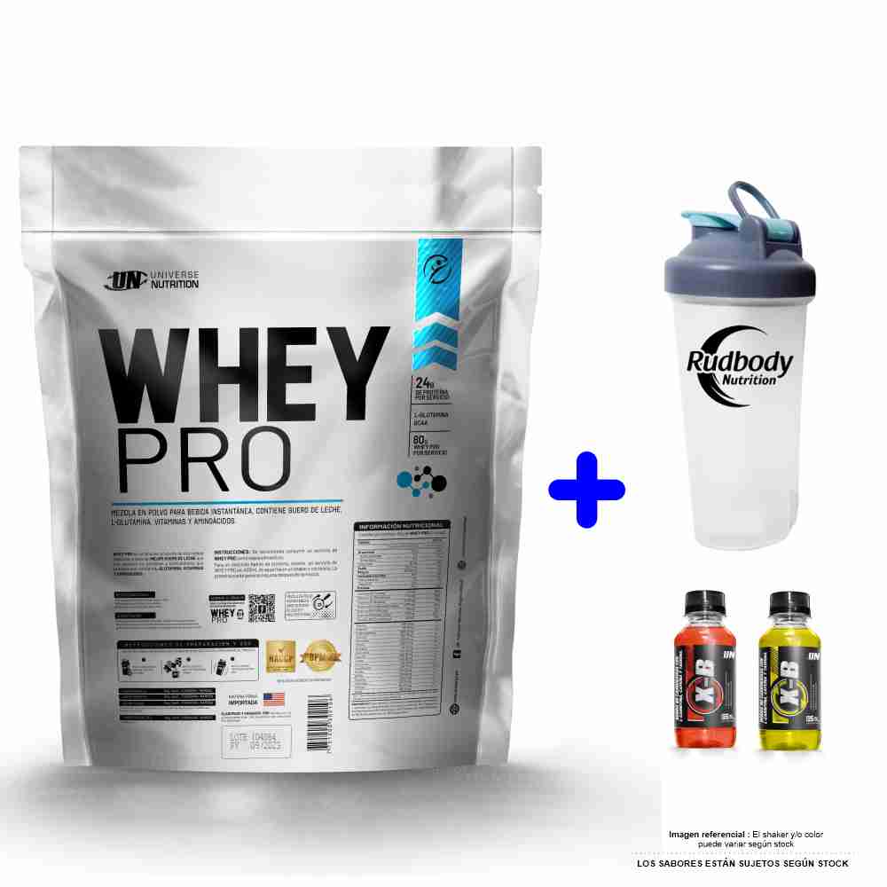 Proteína Universe Nutrition Whey Pro 3000gr Cookie + Shaker