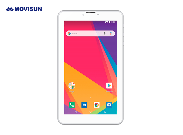 Tablet Movisun Tab-S1 Plateado 1GB RAM 16GB 7''