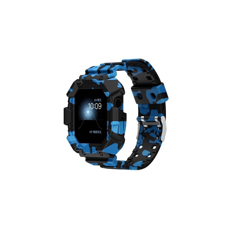 Correa G-Watch Color Azul Para Apple Watch 45mm