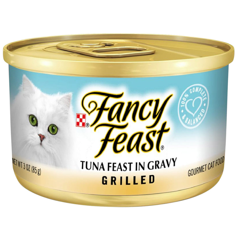 Alimento Húmedo para Gatos FANCY FEAST Sabor Atun  en Lata de 85 gr