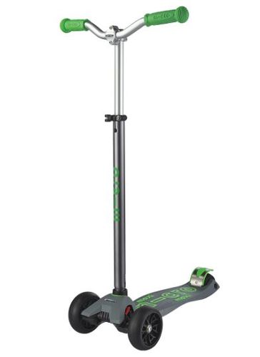 Scooter  Micro Maxi Deluxe Pro Gris-Verde