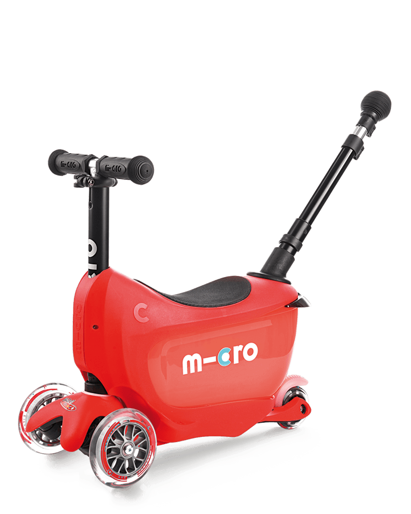Scooter  Micro Micro2Go Deluxe Plus Rojo