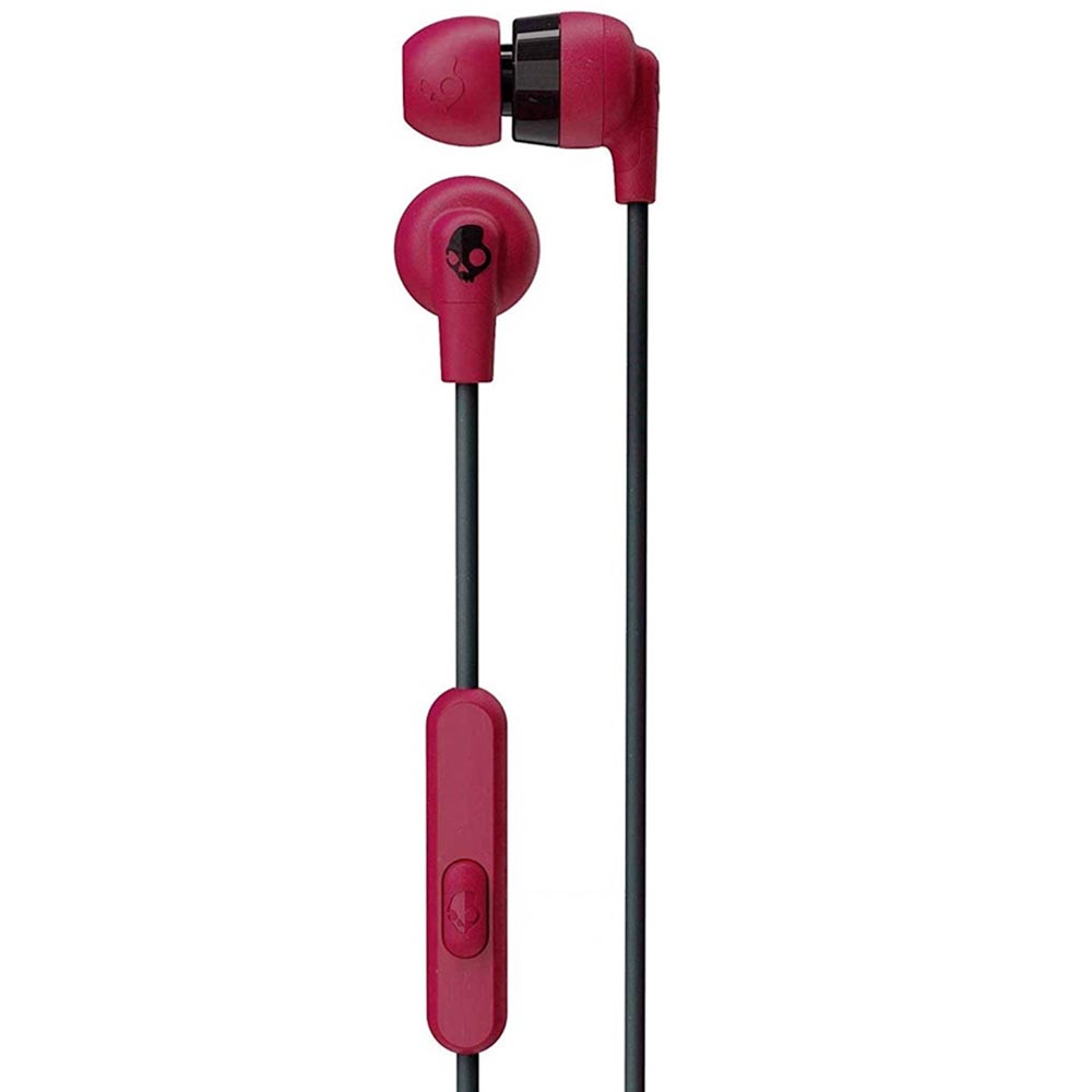 Audífonos In Ear SKULLCANDY INK + MIC Red