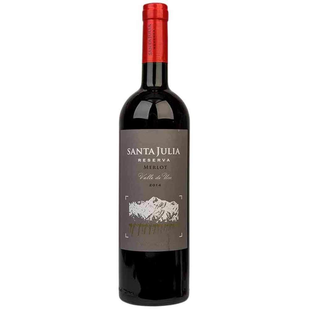 Vino Tinto SANTA JULIA Reserva Merlot Botella 750ml