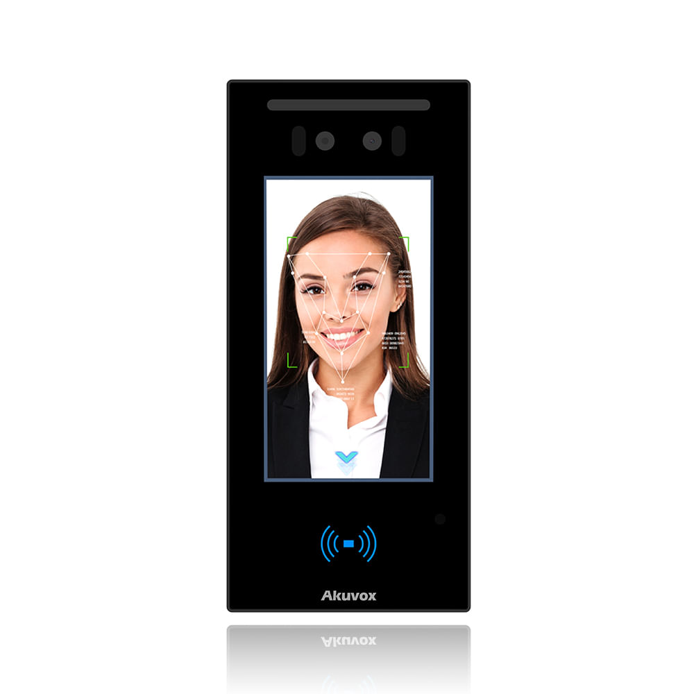 Control de Acceso Smart Akuvox A05s con Reconocimiento Facial, Cámara Full HD y Pantalla Táctil 5"