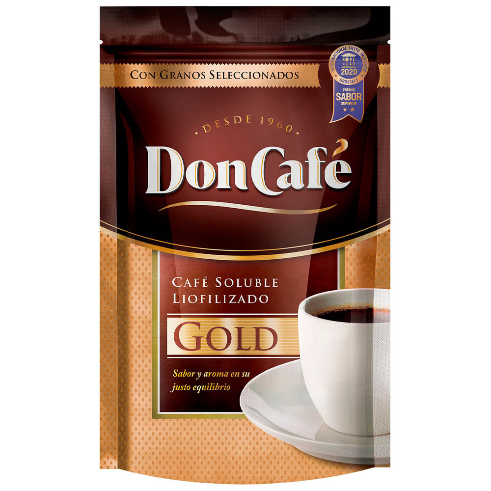 Café Liofilizado DON CAFÉ Doypack 90g