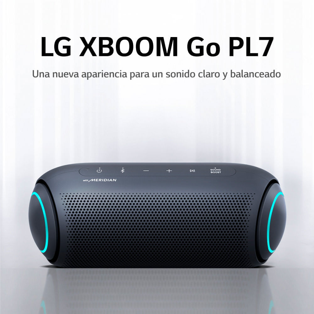 LG Parlante Bluetooth Portátil XBOOM Go PL7 Negro (2020)