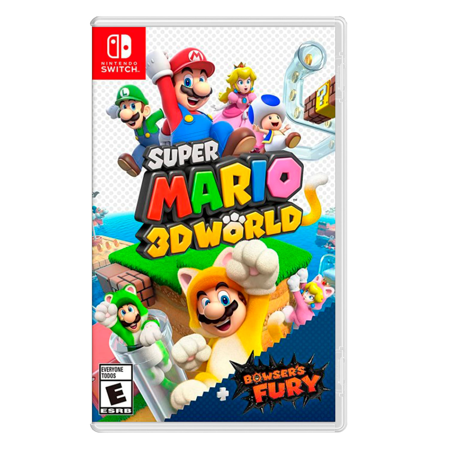 Juego Nintendo Switch Super Mario 3D World + Bowsers Fury