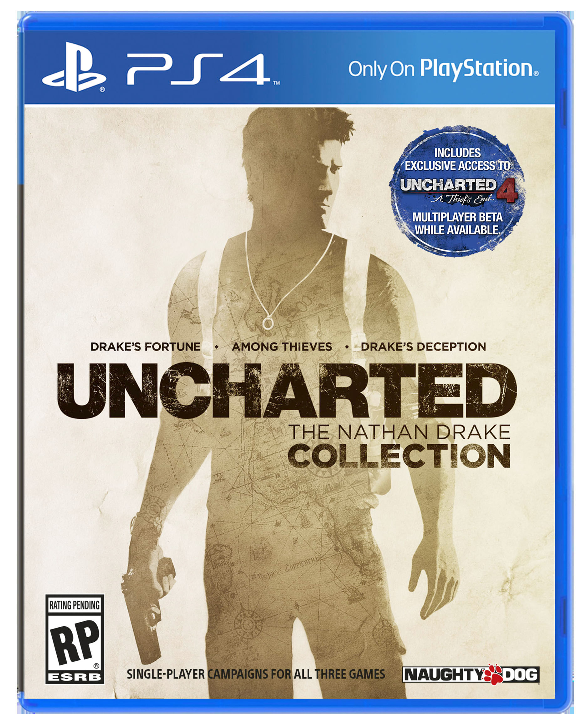 Juego Ps4 Uncharted the Nathan Drake Collection