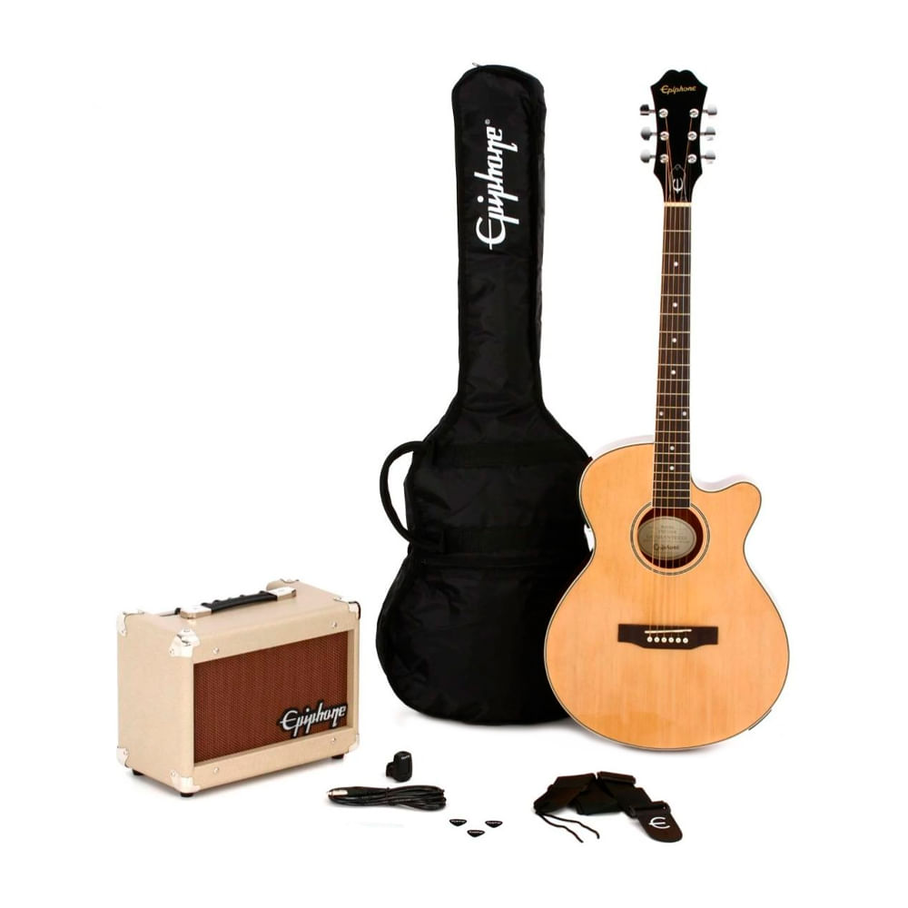 Pack de Guitarra Epiphone Pack PR-4E PPGR-EEP4NACH1 Natural