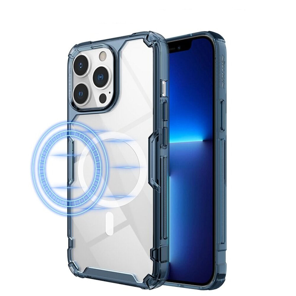 Case NILLKIN para iPhone 13 Pro Max Transparente- Blue
