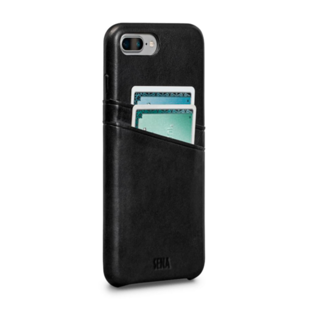 Case Targus Sena iPhone 7. 8 Plus Isa Snap On Wallet Cuero Negro