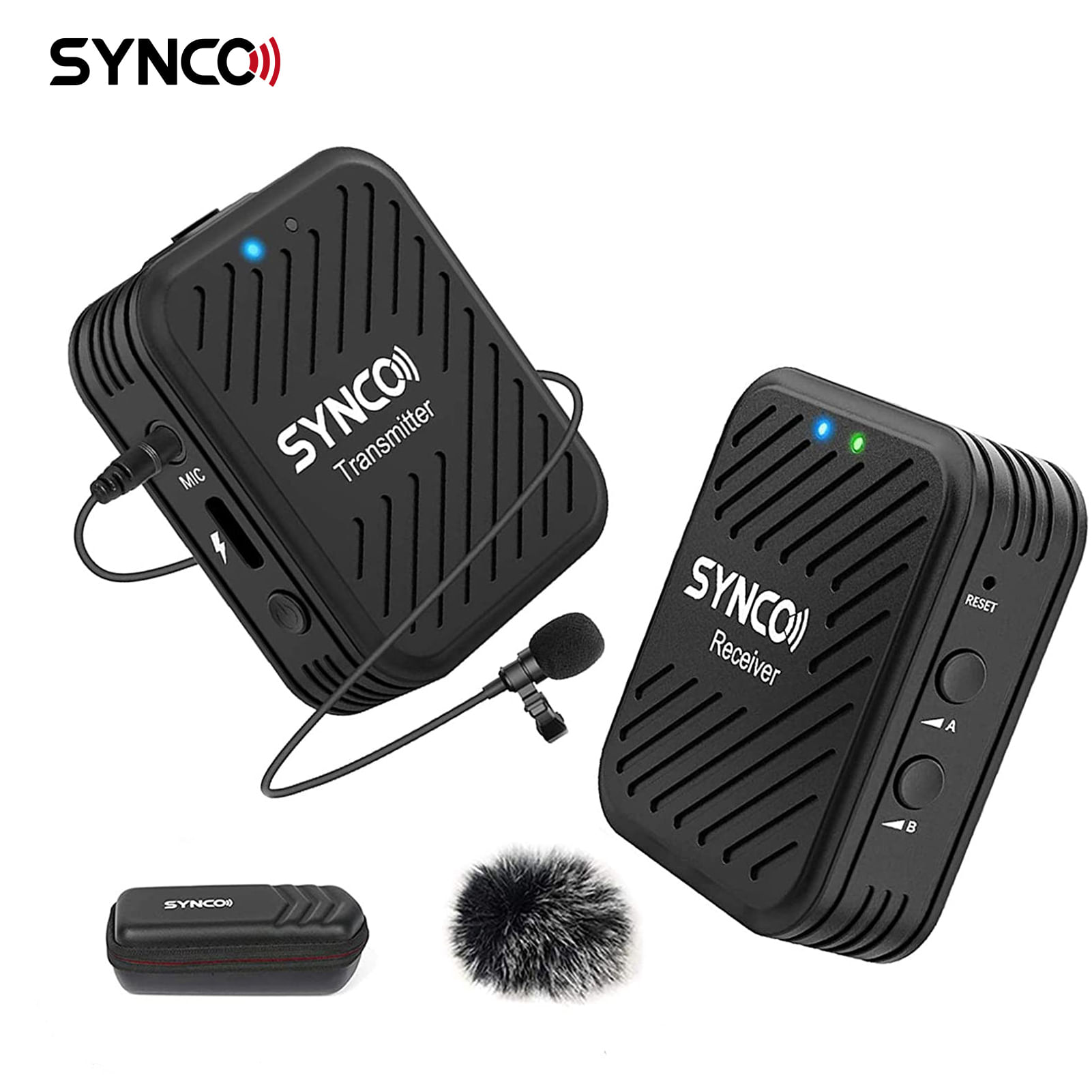 Sistema de micrófono inalámbrico SYNCO D10911 Negro