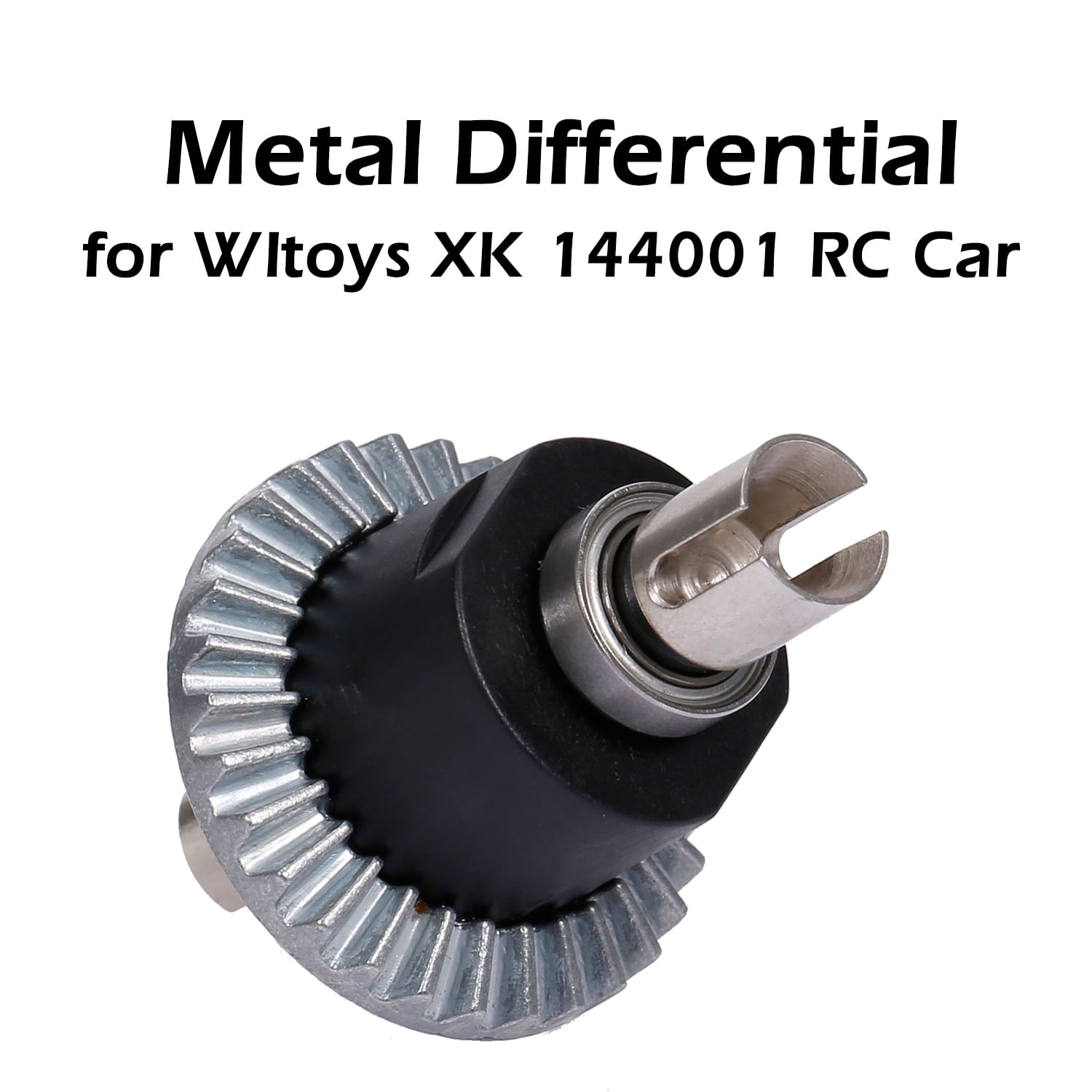 Diferencial de metal para Wltoys RM12523 1309XK Plateado