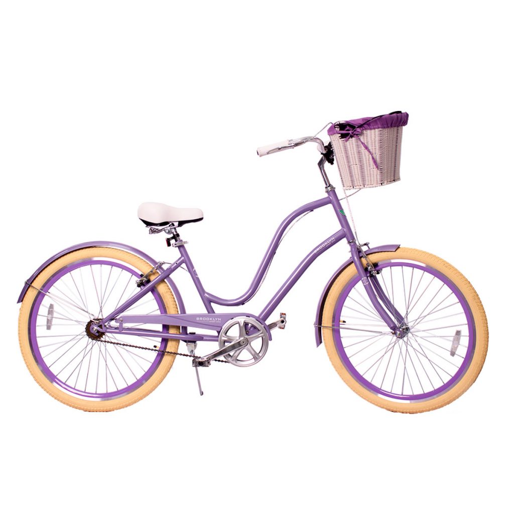 Bicicleta Brooklyn Aro 26 Lila Pastel