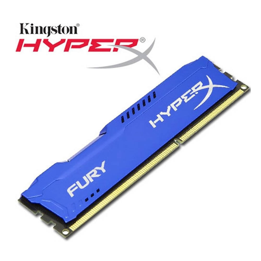 Memoria Ram Kingston HyperX Fury Azul DDR3-8GB 1600MHz