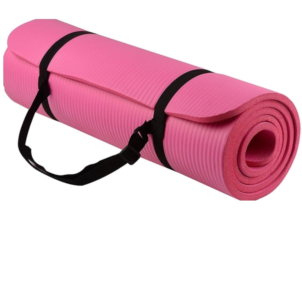 Colchoneta Mat de Yoga Rosado15mm Tapete de Yoga Fit Fight Store