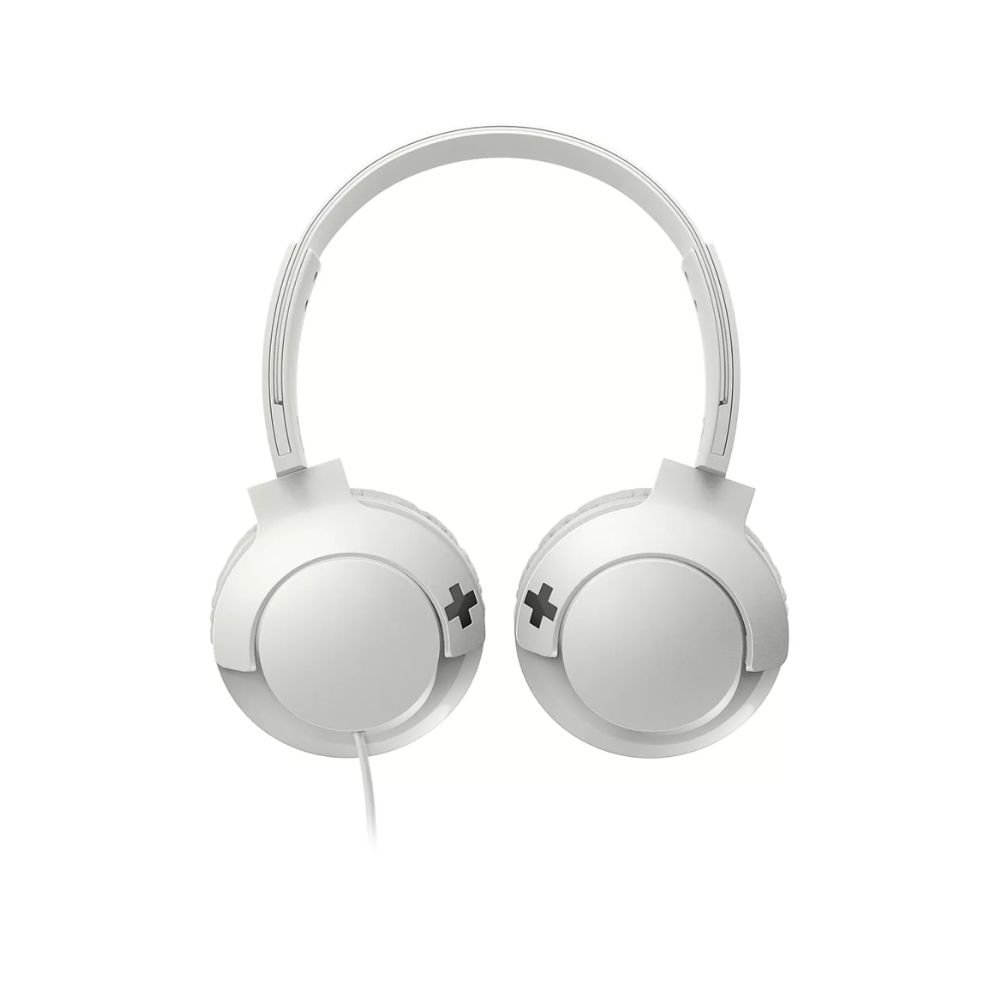 Audífono Philips SHL3075 Bass+ Bluetooth Micrófono Color Blanco