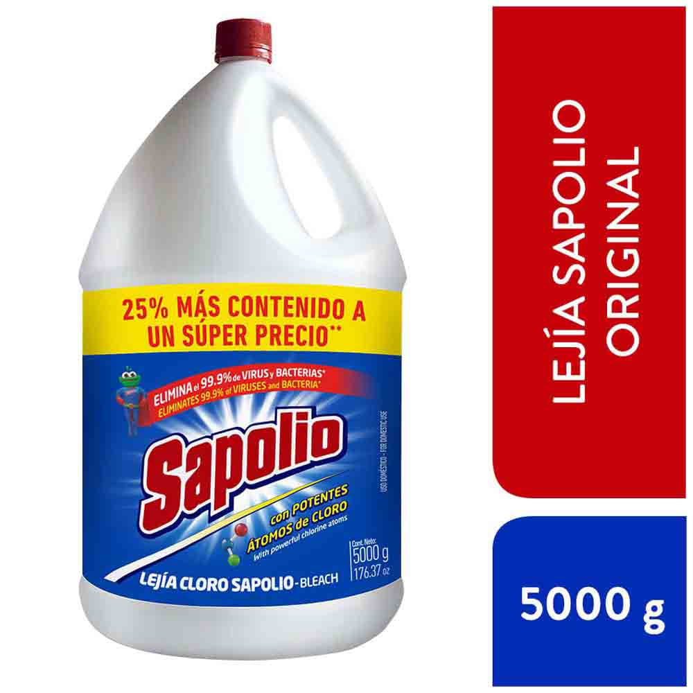 Lejía SAPOLIO Galonera 5L
