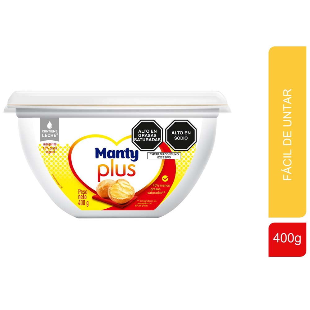 Margarina MANTY Plus Pote 400g