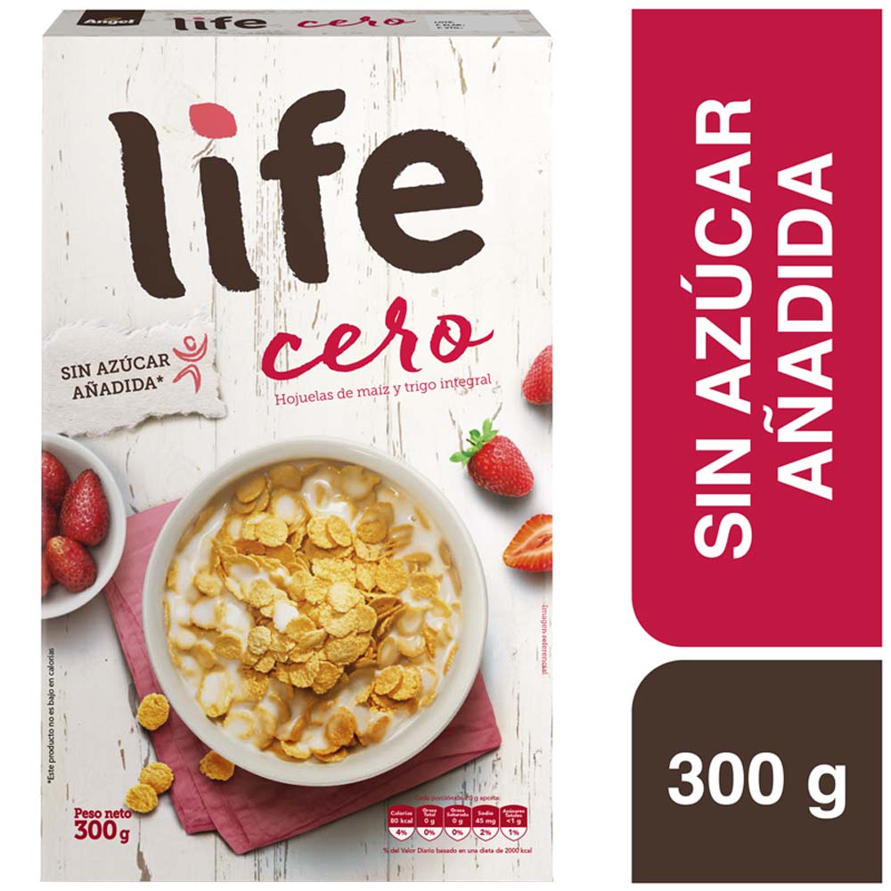 Cereal Cero ÁNGEL Life Caja 300g
