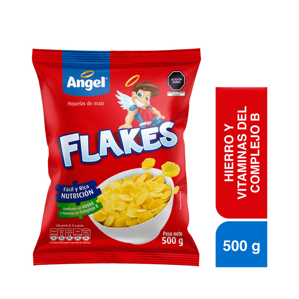 Cereal ÁNGEL Flakes Bolsa 500g
