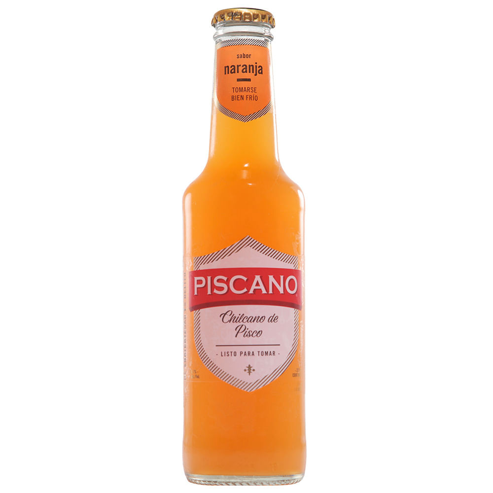 Ready To Drink (RTD) PISCANO Chilcano Naranja Botella 275ml