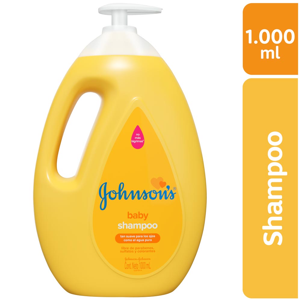 Shampoo para Bebé JOHNSON'S BABY Original Gold Botella 1L