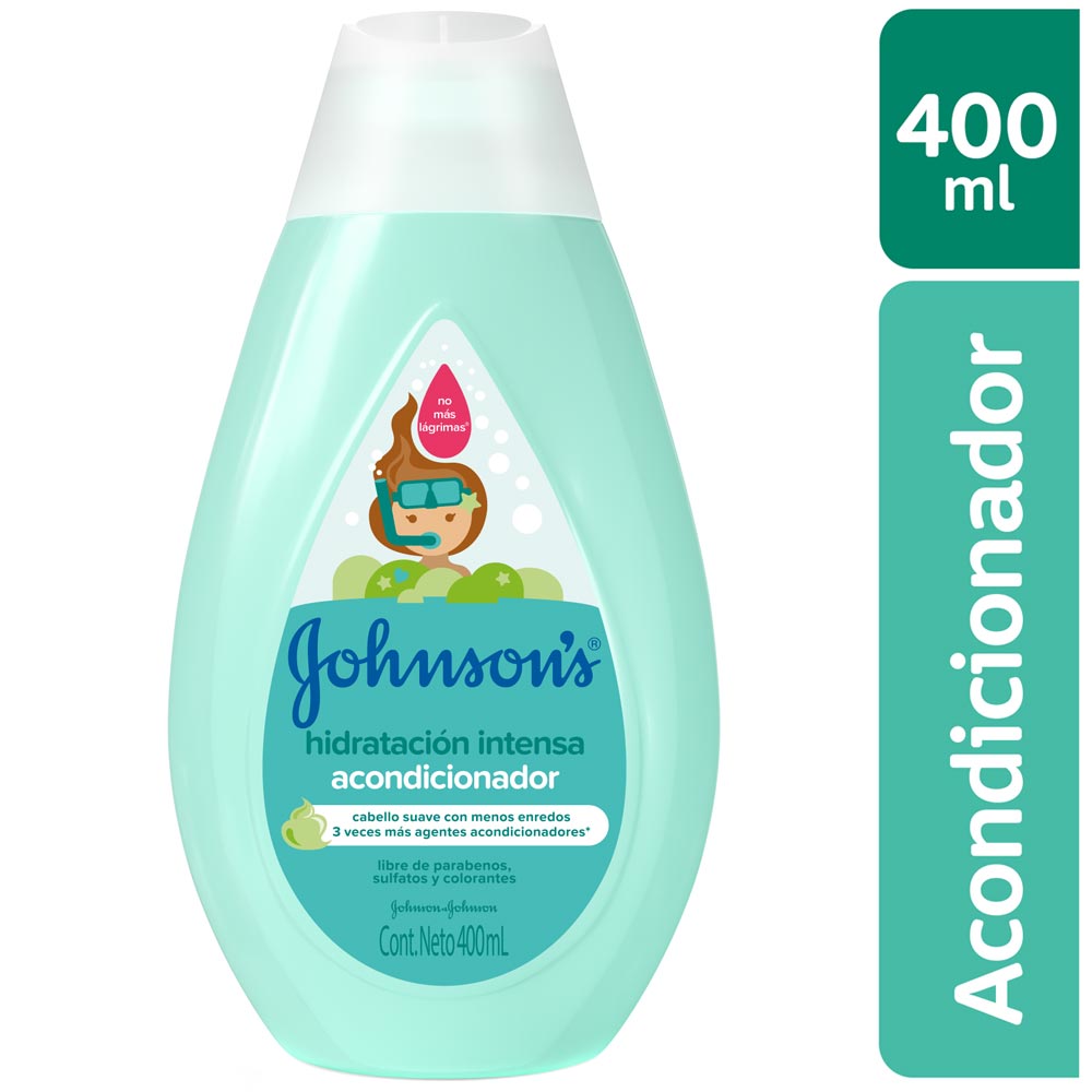 Acondicionador para Bebé JOHNSON'S BABY Hidratación Intensa Frasco 400ml