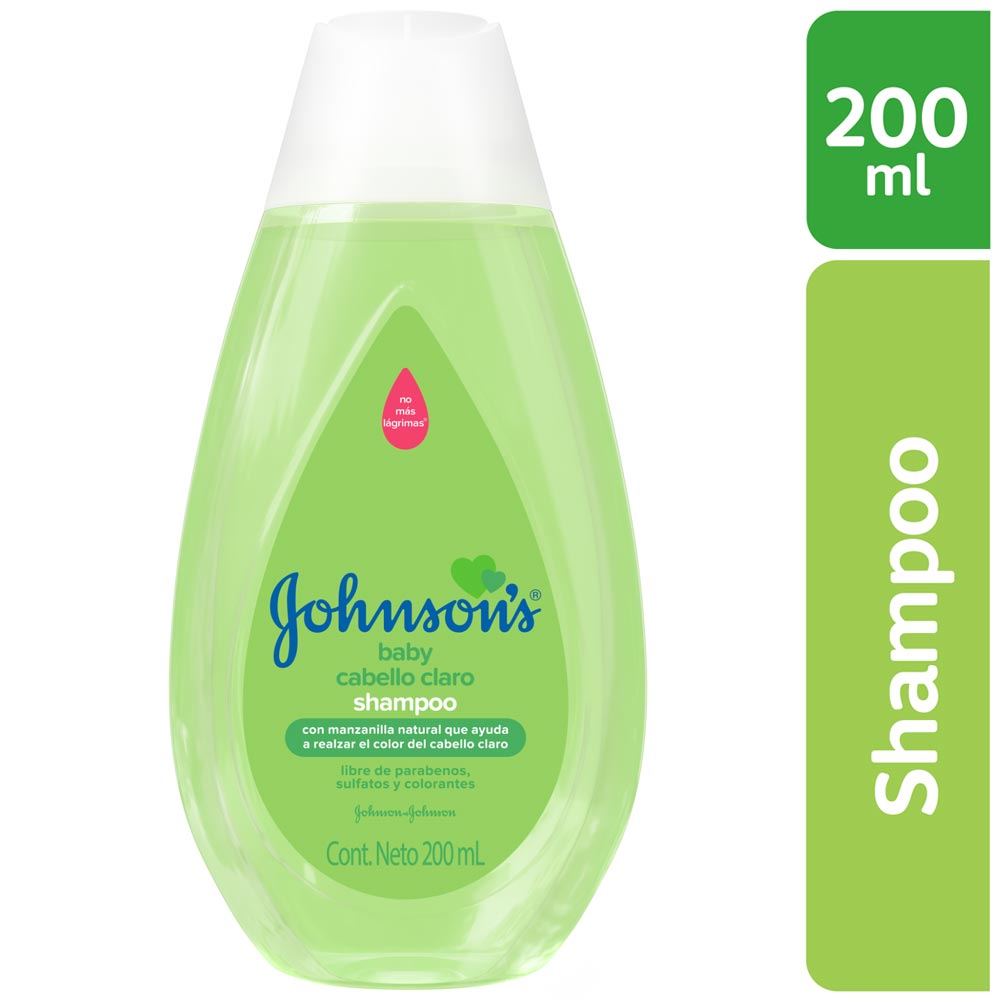 Shampoo para Bebé JOHNSON'S BABY Cabello Claro Frasco 200ml