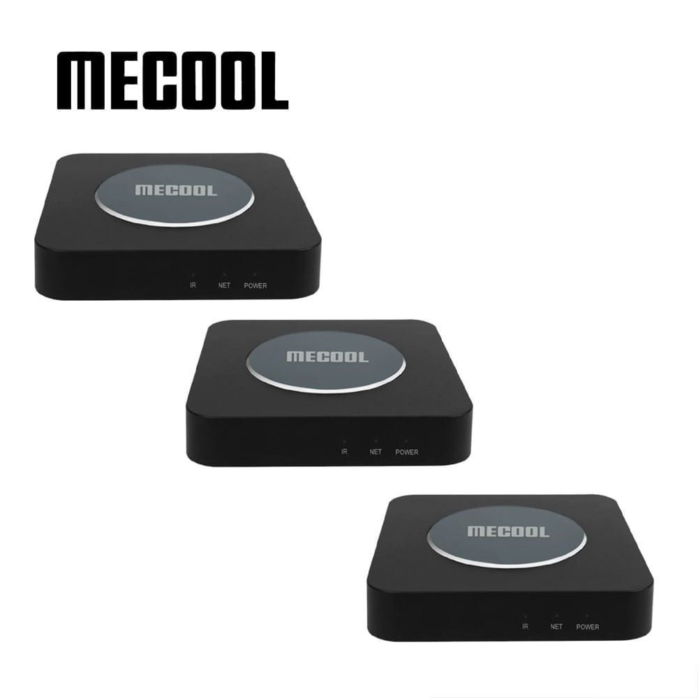 TV Box Mecool KM2 Plus con Android 11 - Pack de tres unidades
