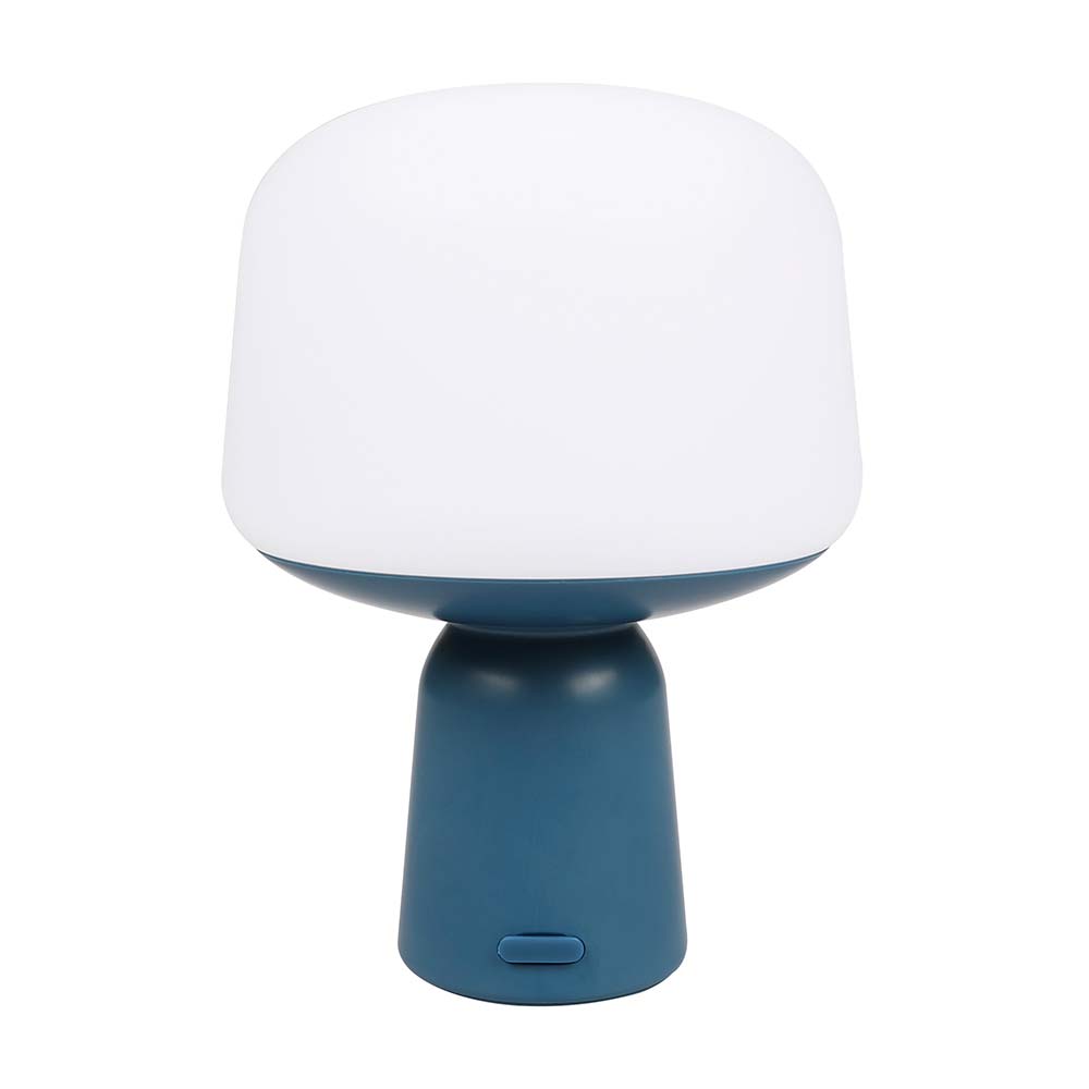 Lámpara de mesa azul 100lm 4000k 20cm Luno