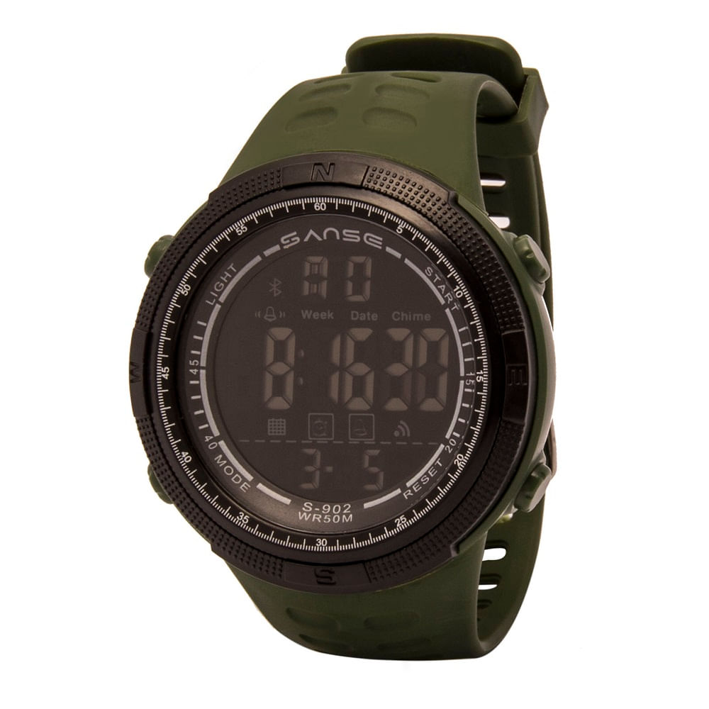 Reloj Sanse S-902 Acuático Color Verde