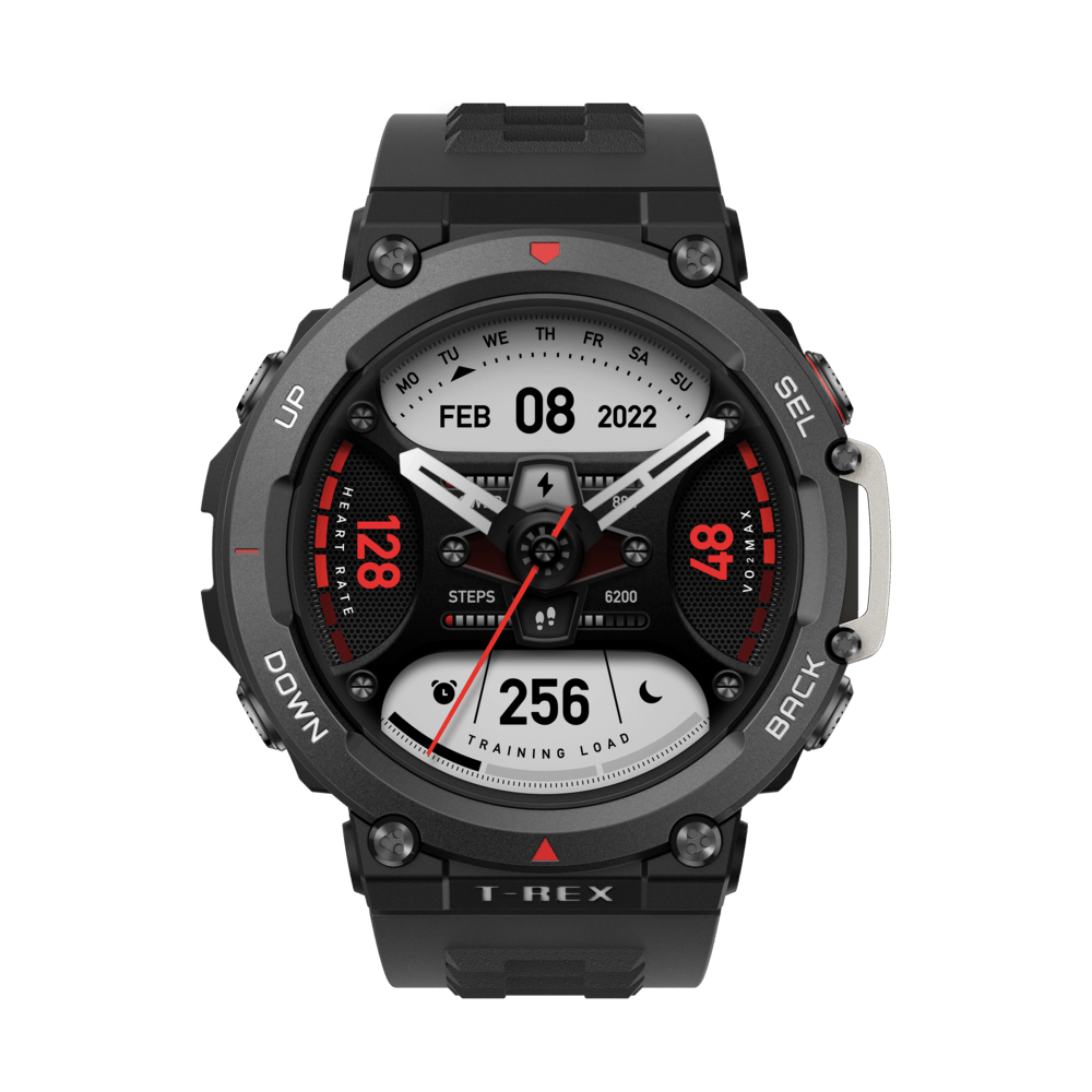 Smartwatch Amazfit T REX 2 Negro Ceniza