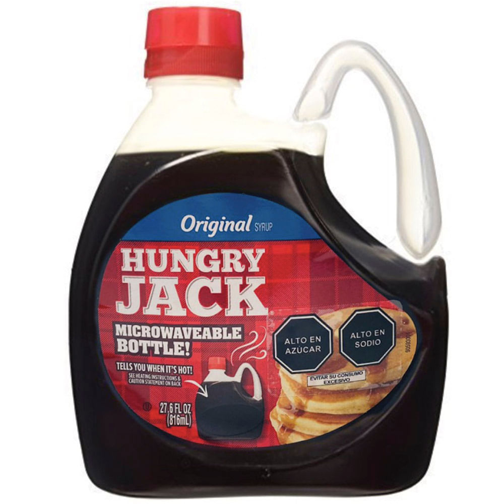 Miel de Maple HUNGRY JACK Syrup Original Botella 816ml