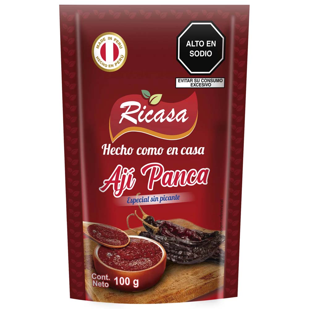 Ají Panca Molido RICASA Doypack 100g