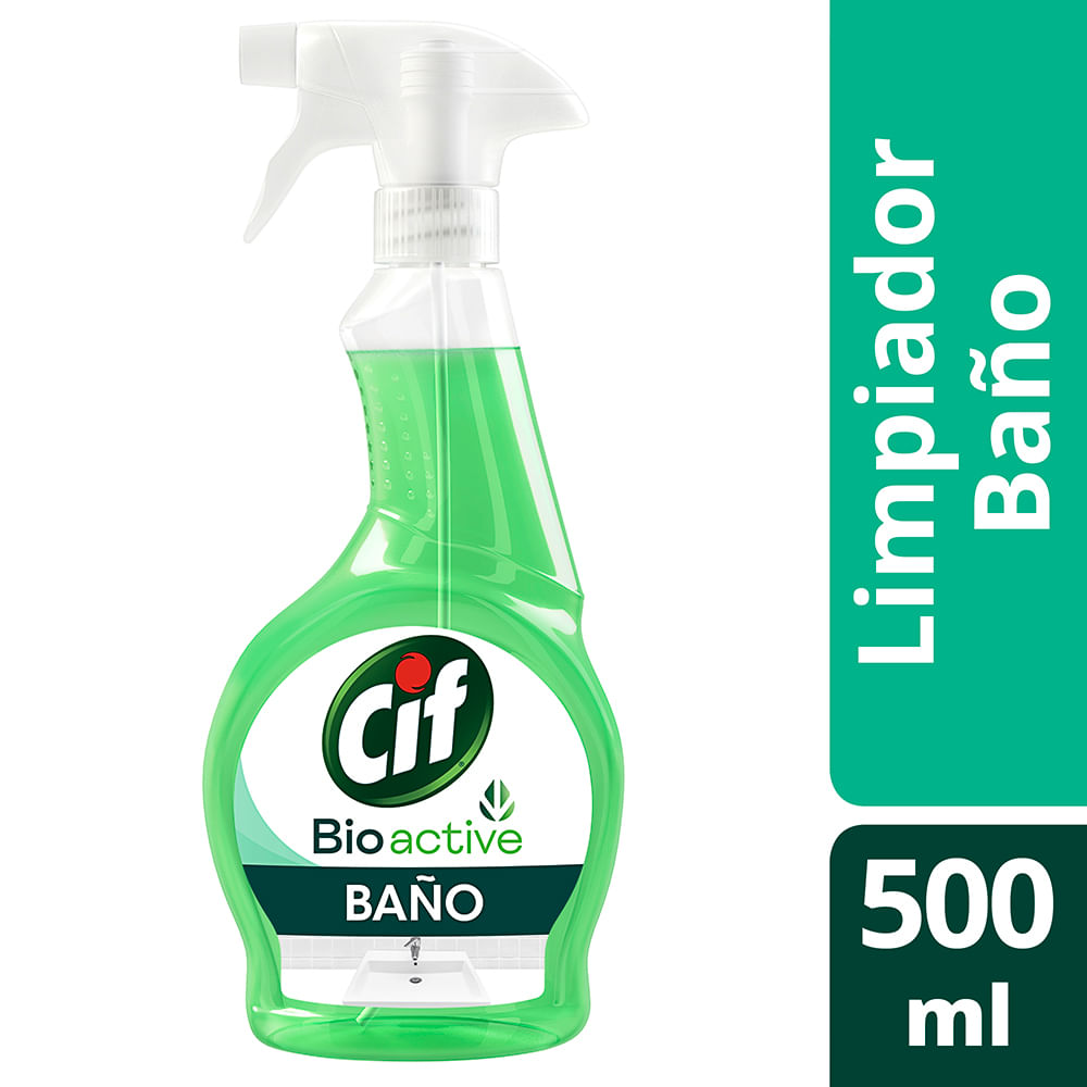Limpiador Baño Cif Bioactive Gatillo 500 ml