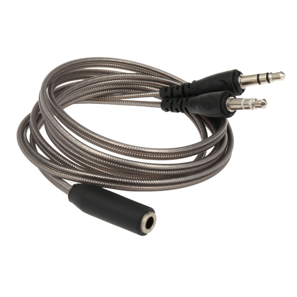 Cable de 3.5mm de Audio Y Splitter 1 Hembra a 2 Macho Convertidor Tomtop V5244